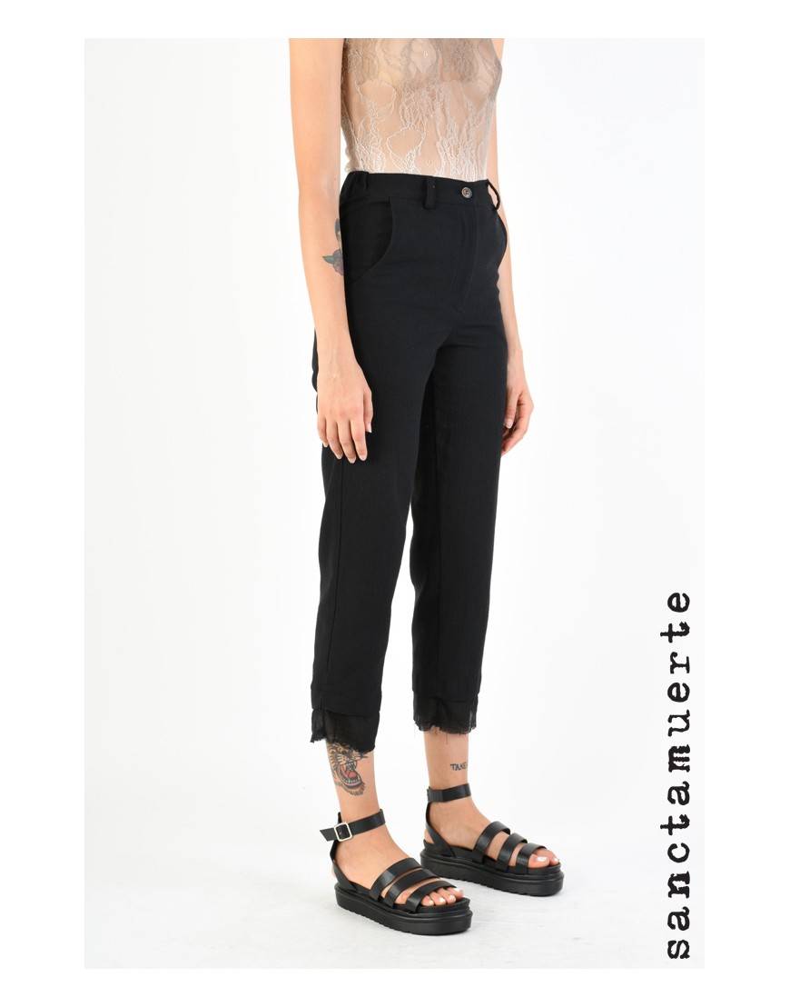La haine inside us 9B SM299 PANTALONE Nero Hotsell