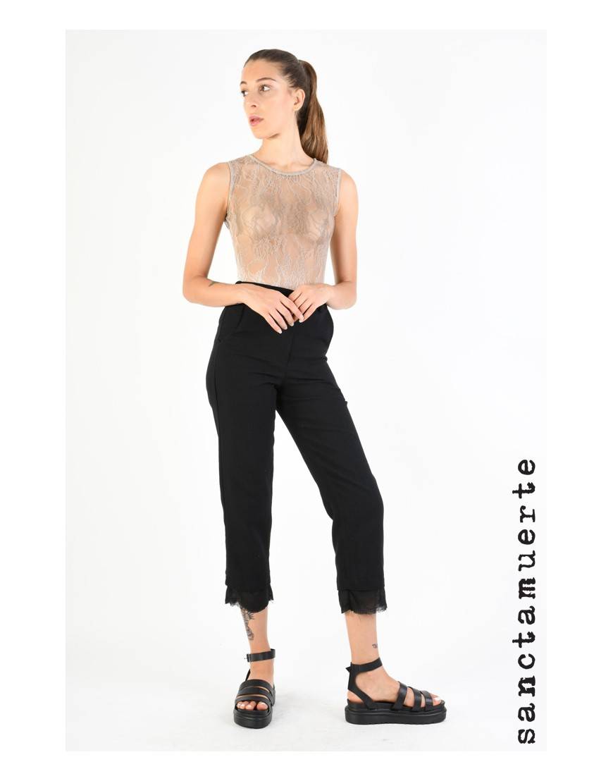 La haine inside us 9B SM299 PANTALONE Nero Hotsell