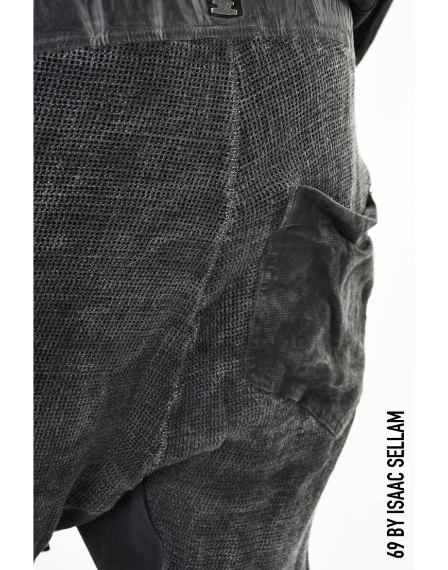 La haine inside us GUSSET PANTS GRILLAGE PLOMB 2025