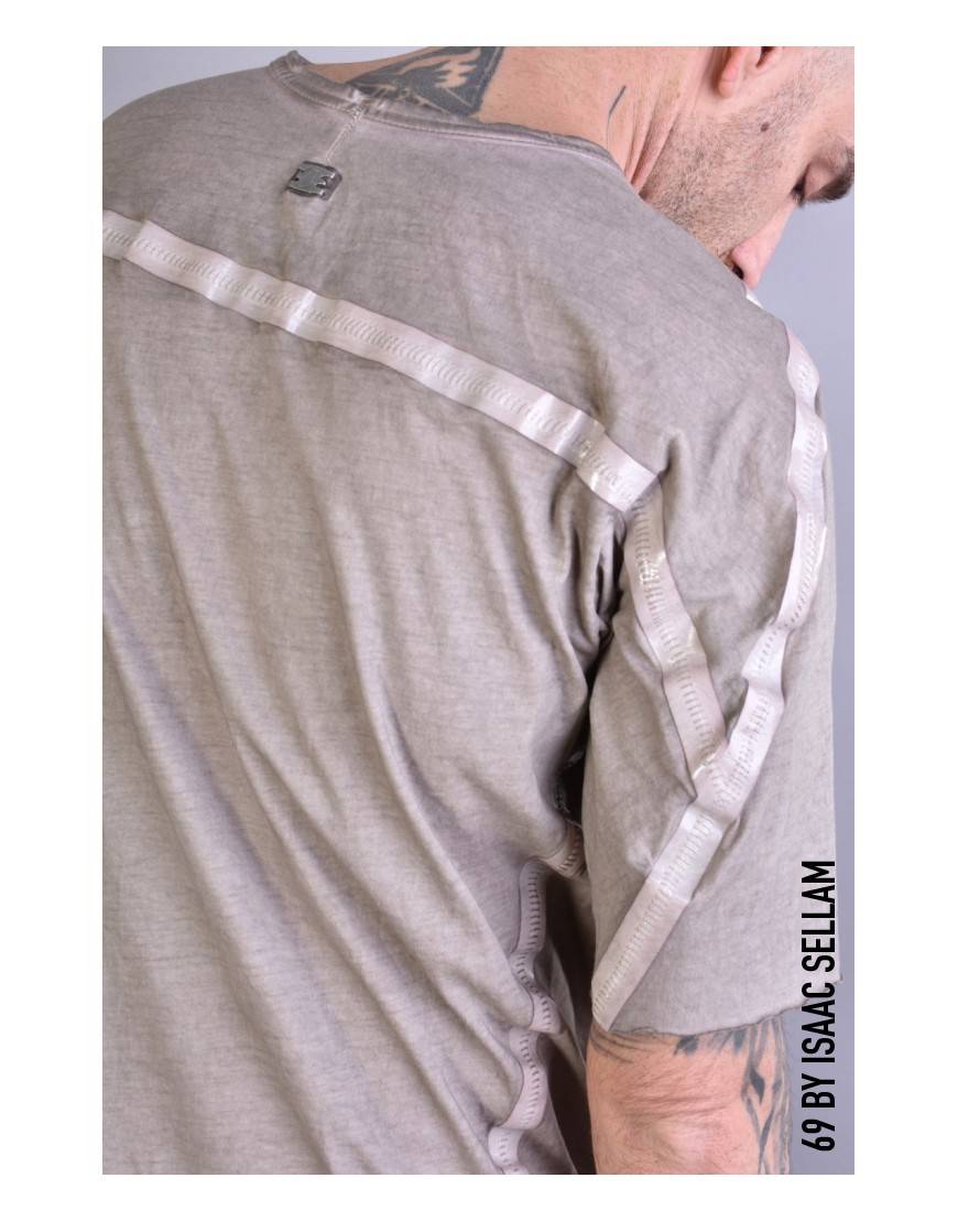 La haine inside us HUMANO T-SHIRT BANDE Taupe Vendita