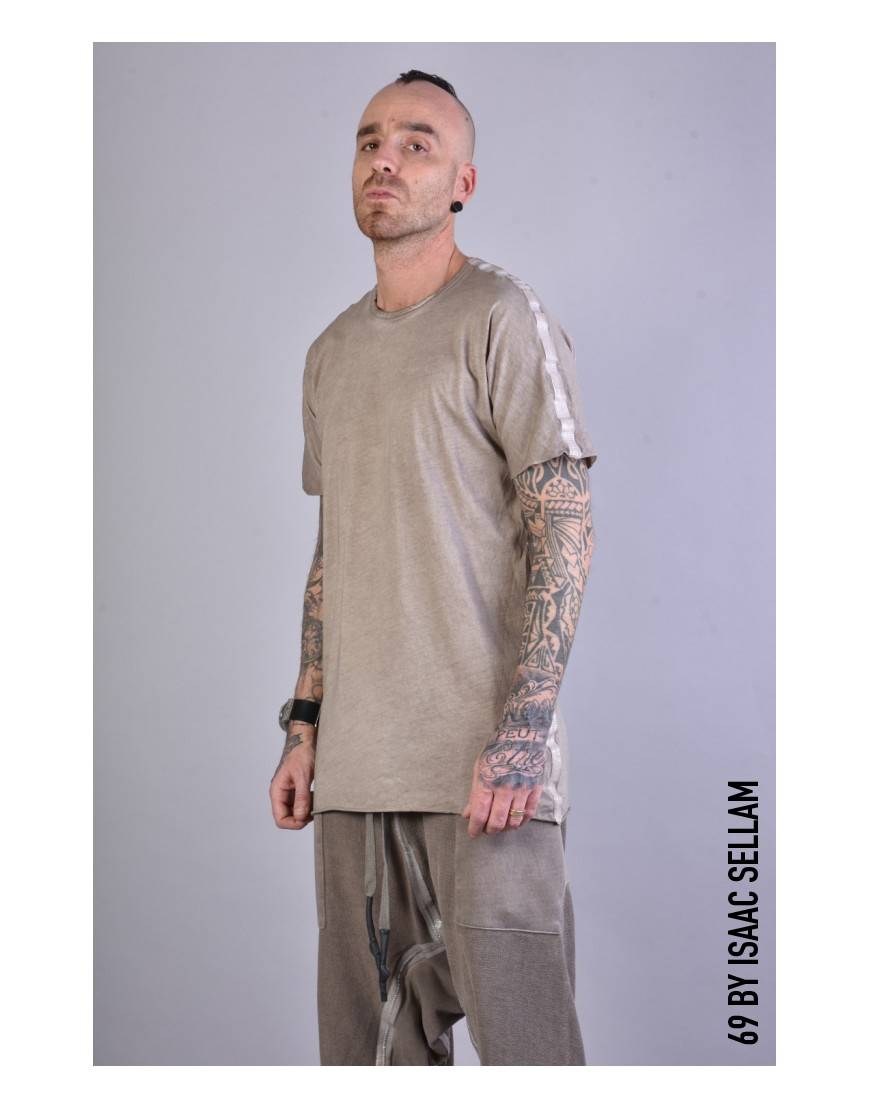 La haine inside us MISTER T-SHIRT BANDE J150 Taupe Qualità Garantita