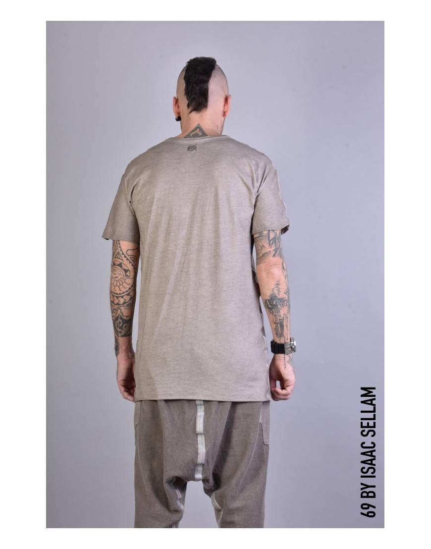 La haine inside us MISTER T-SHIRT BANDE J150 Taupe Qualità Garantita