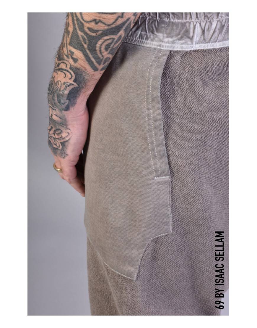 La haine inside us SHORT BANDE SPONGE Taupe Lightning offer