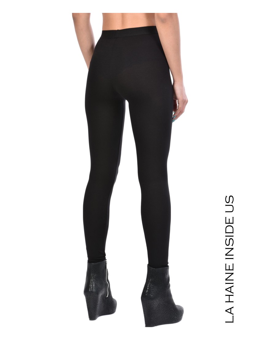 La haine inside us - PERMANENTE - 4M HEL LEGGINGS Nero Presa