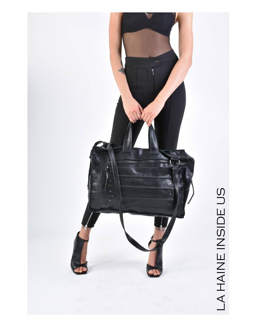 La haine inside us 3I LM168 BORSA UNISEX D Nero Saldi