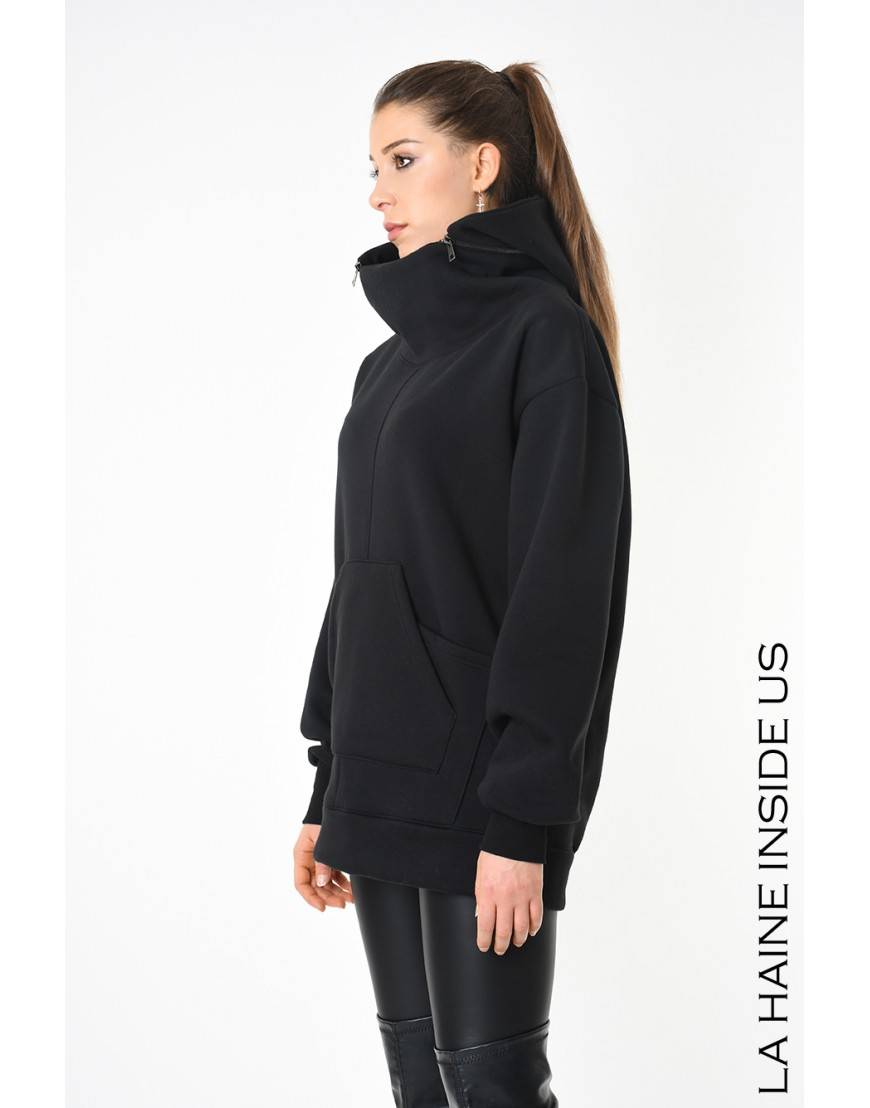 La haine inside us 3M LM201 FELPA UNISEX D Nero Vendita Calda