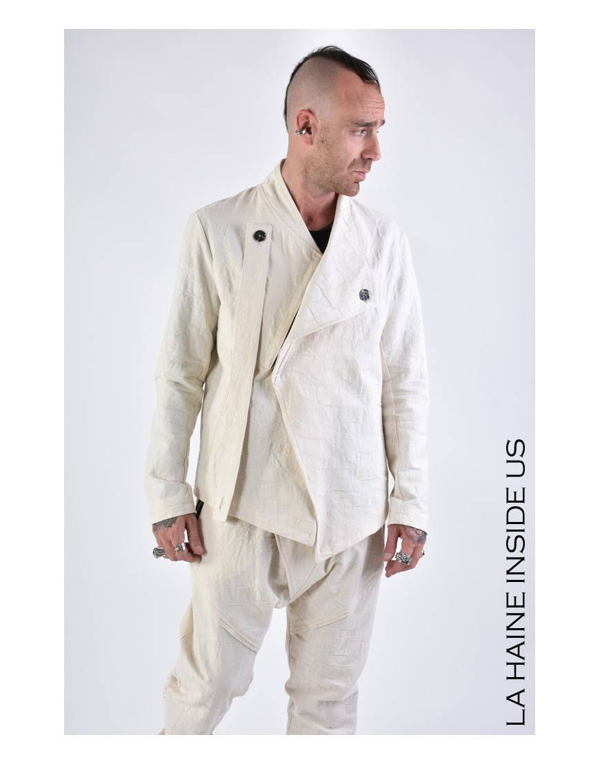 La haine inside us 3B LM134 GIACCA Ecru Vendite Flash