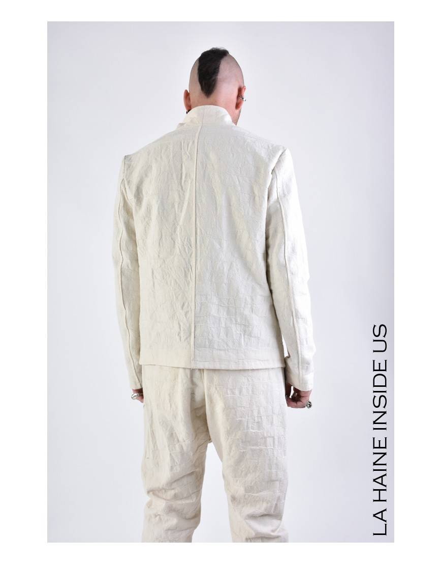 La haine inside us 3B LM134 GIACCA Ecru Vendite Flash