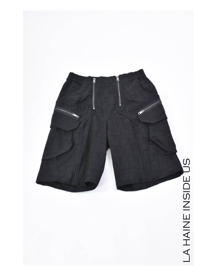 La haine inside us 3B LM136 BERMUDA Nero Moda
