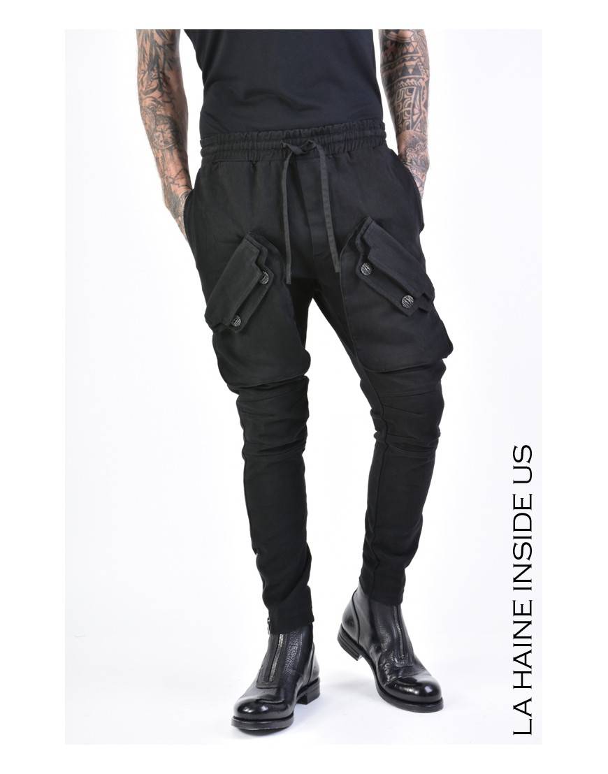 La haine inside us 3B LM146 PANTALONE Nero 2025