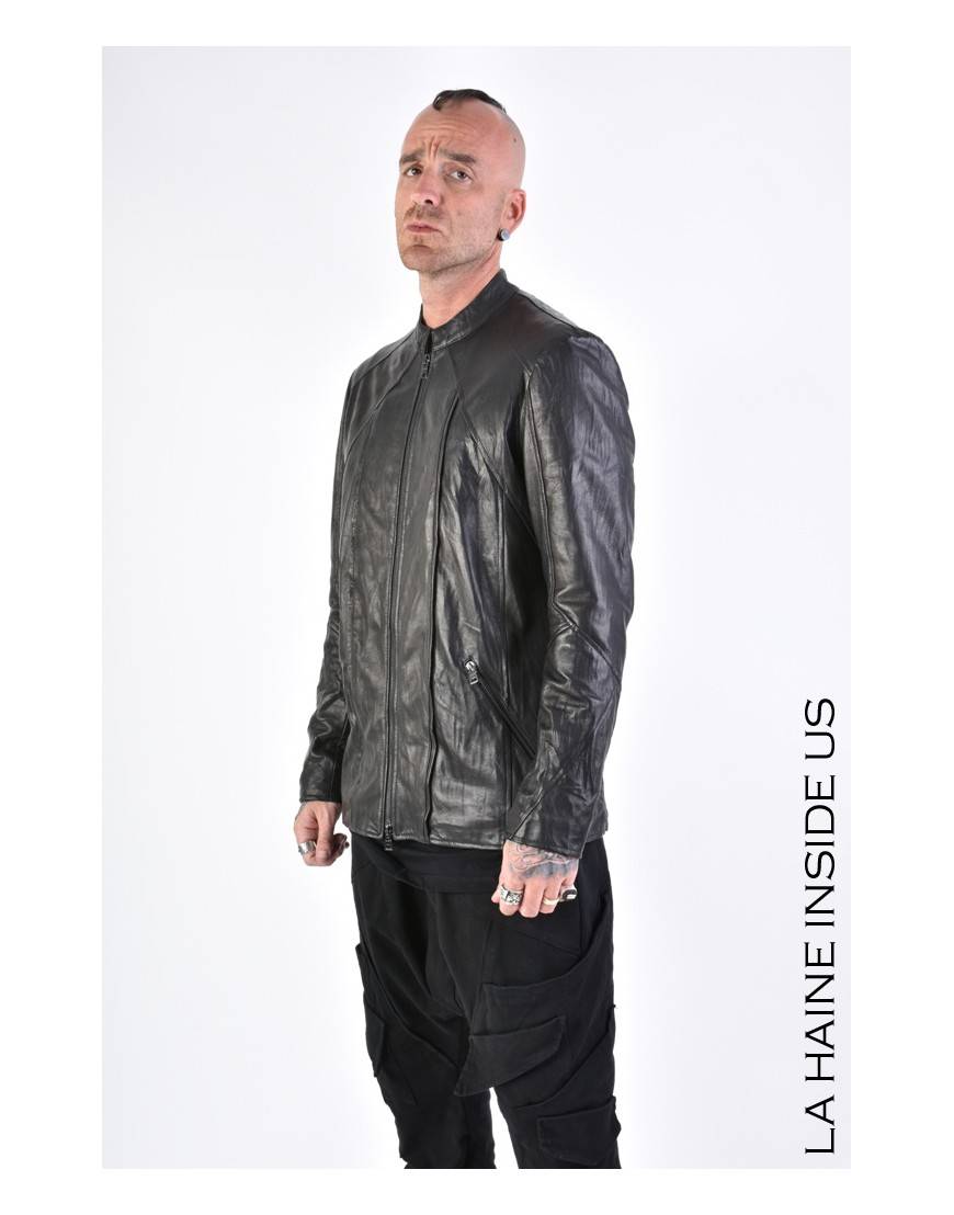 La haine inside us 3B LM161 GIUBBINO PELLE Nero Qualità
