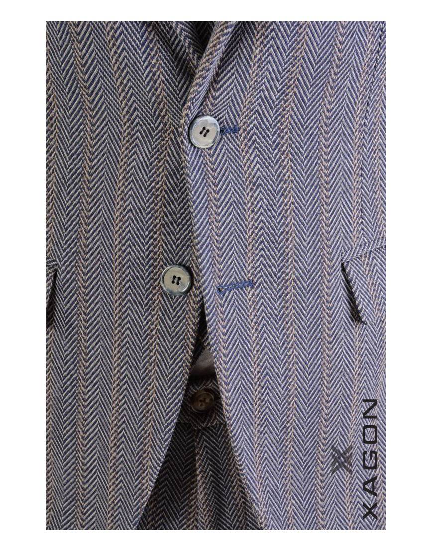 La haine inside us GIACCA 1PF13BR Blu Presa
