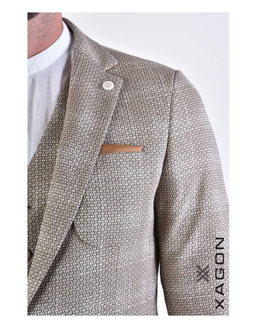 La haine inside us GIACCA 1PF13SA Beige Offerta
