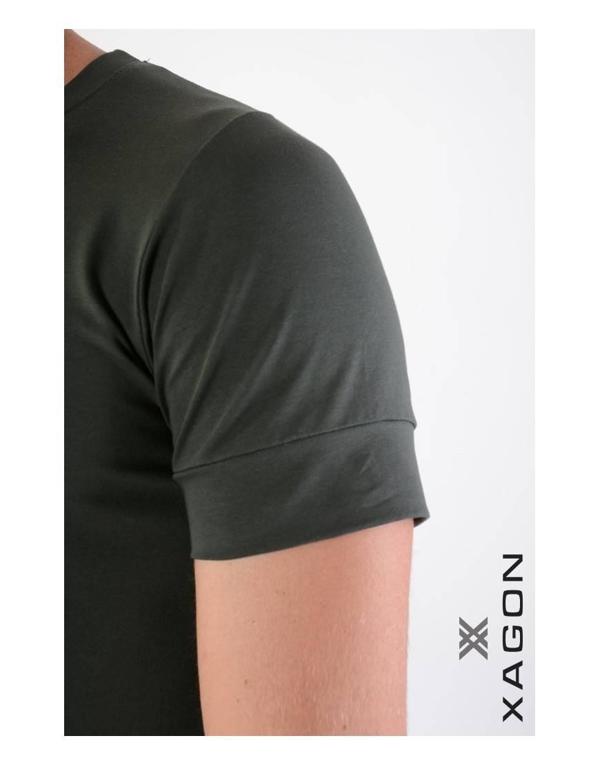 La haine inside us T-Shirt MD1012 Verde In Linea