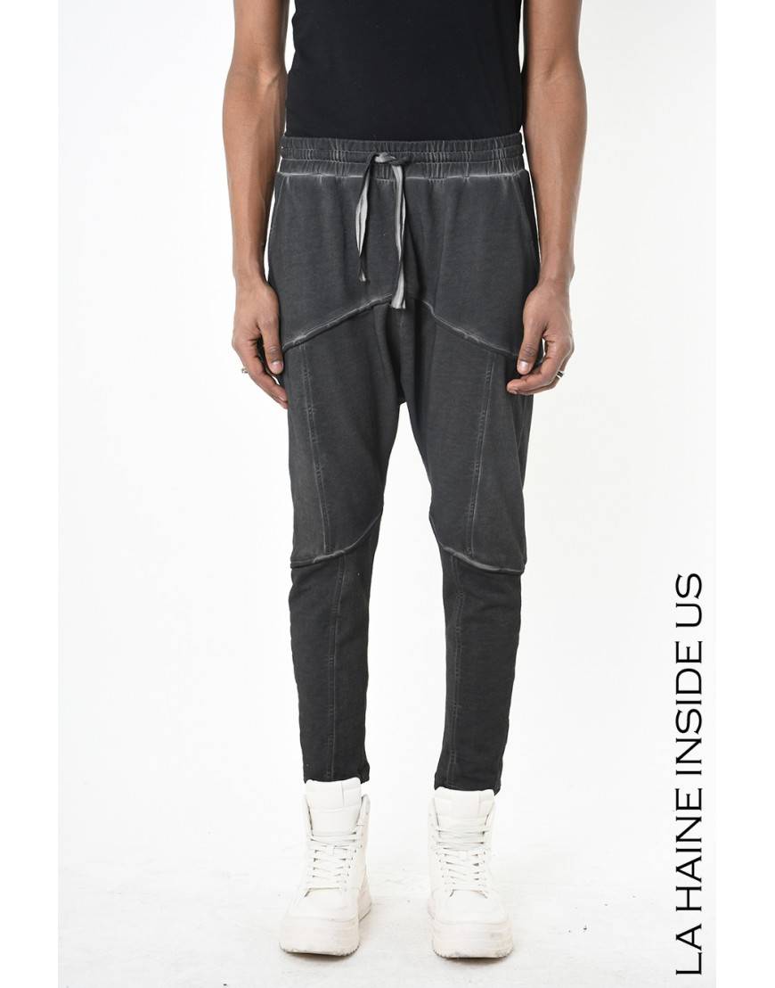 La haine inside us 3B LM199 PANTALONE Nero Spedizione Gratuita