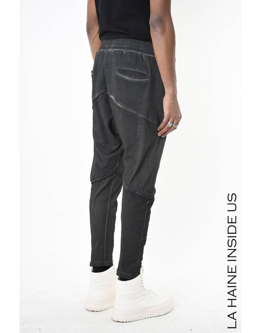 La haine inside us 3B LM199 PANTALONE Nero Spedizione Gratuita