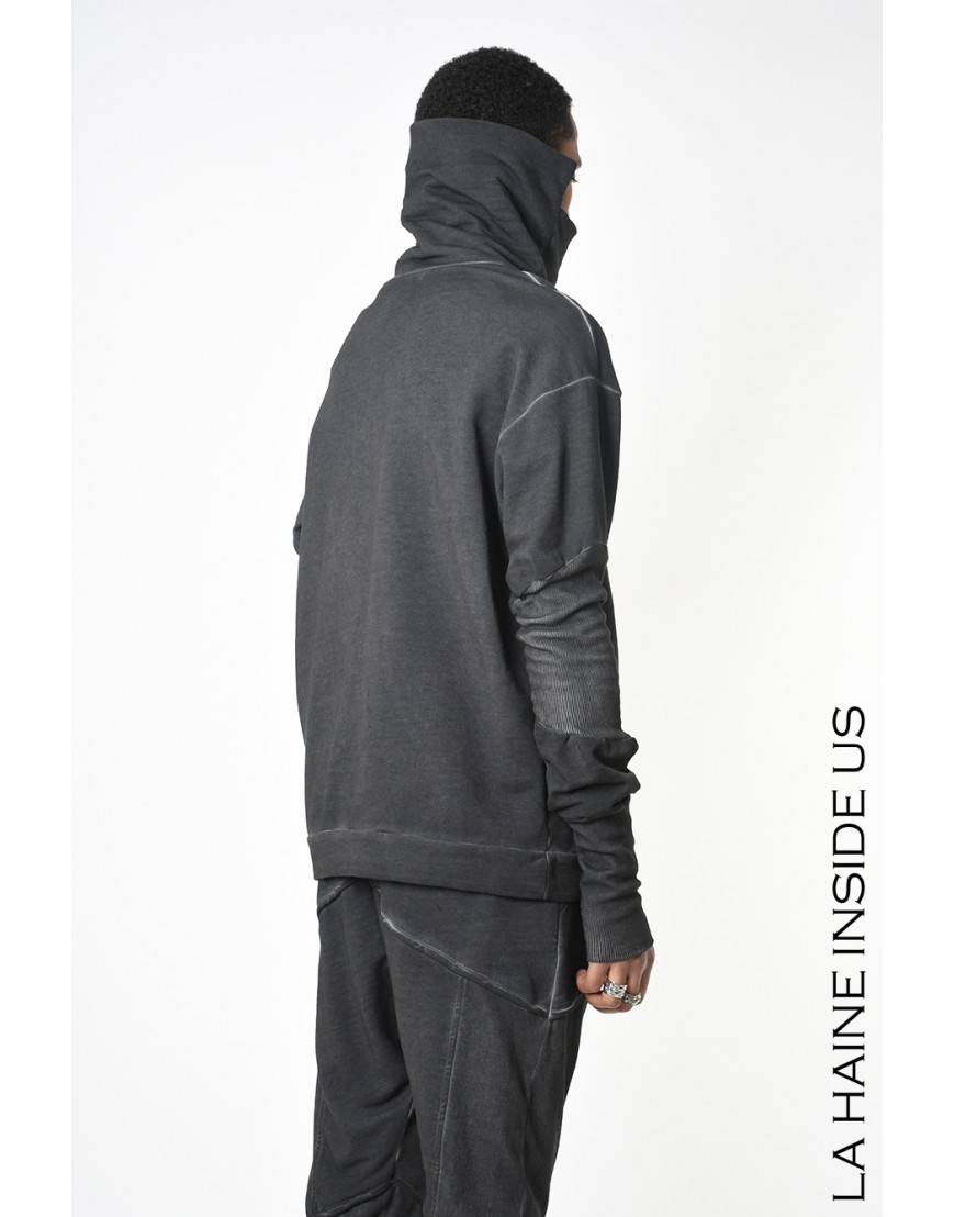 La haine inside us 3B LM200 FELPA Nero Soddisfazione Garantita