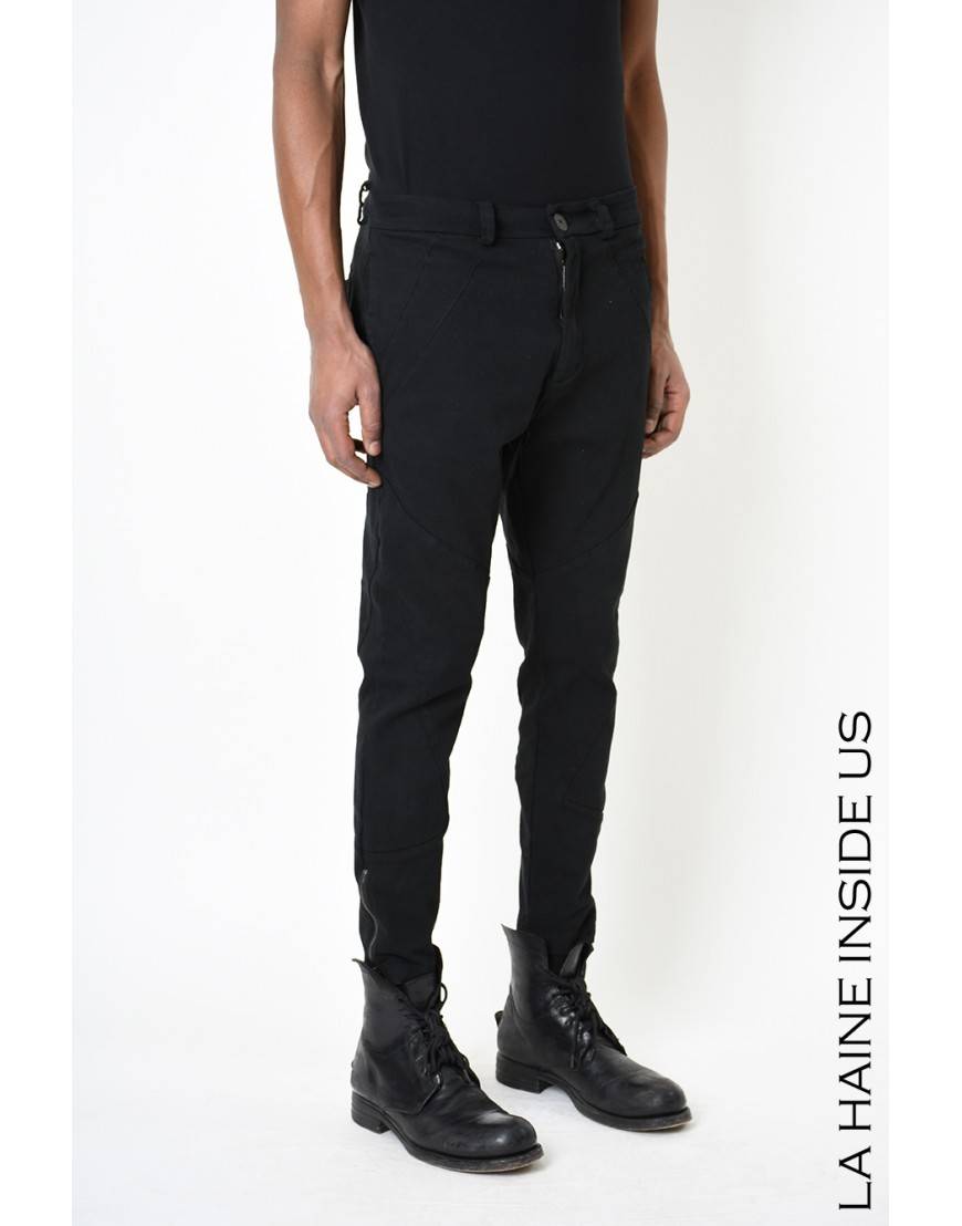La haine inside us 3B LM228 PANTALONE Nero Consegna Veloce