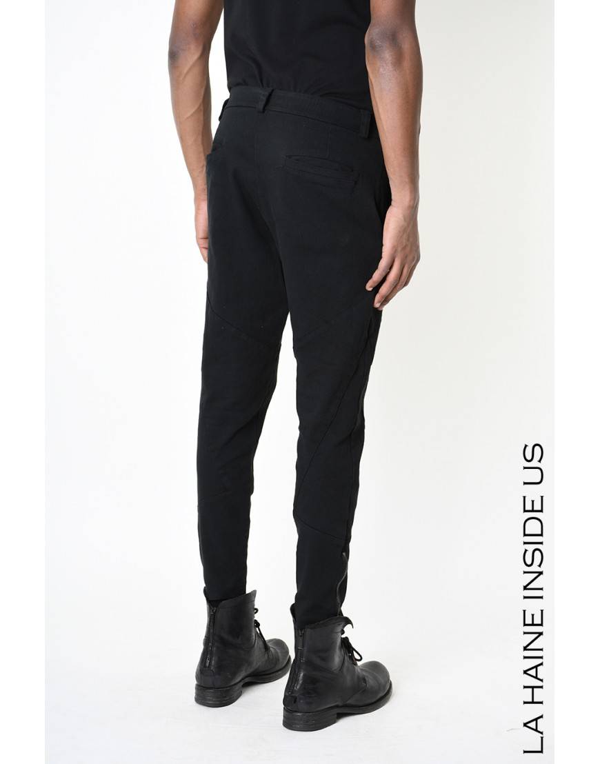 La haine inside us 3B LM228 PANTALONE Nero Consegna Veloce