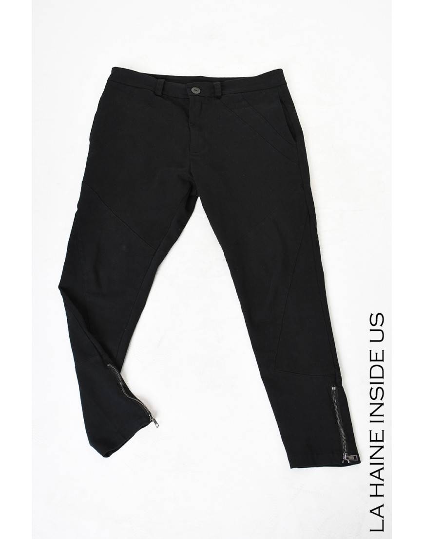 La haine inside us 3B LM228 PANTALONE Nero Consegna Veloce