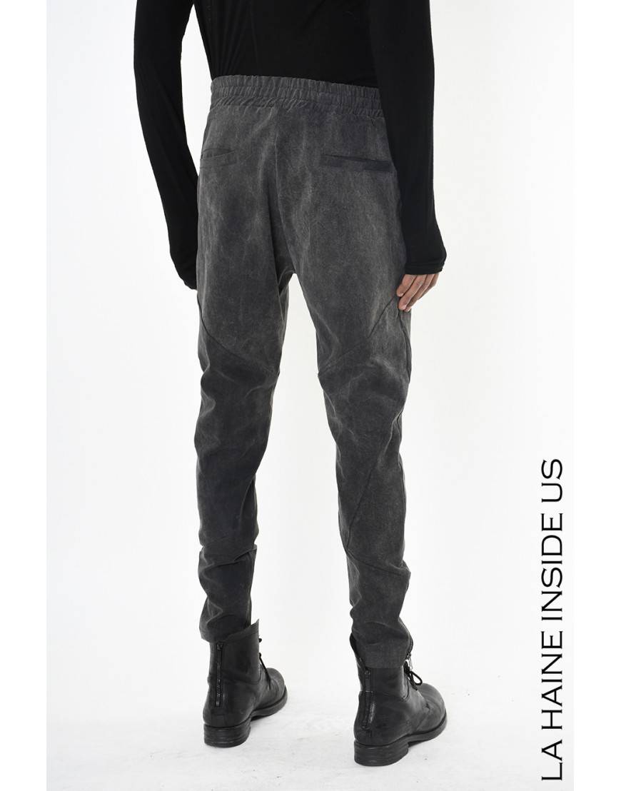 La haine inside us 3B LM271 PANTALONE Nero Affare Del Giorno