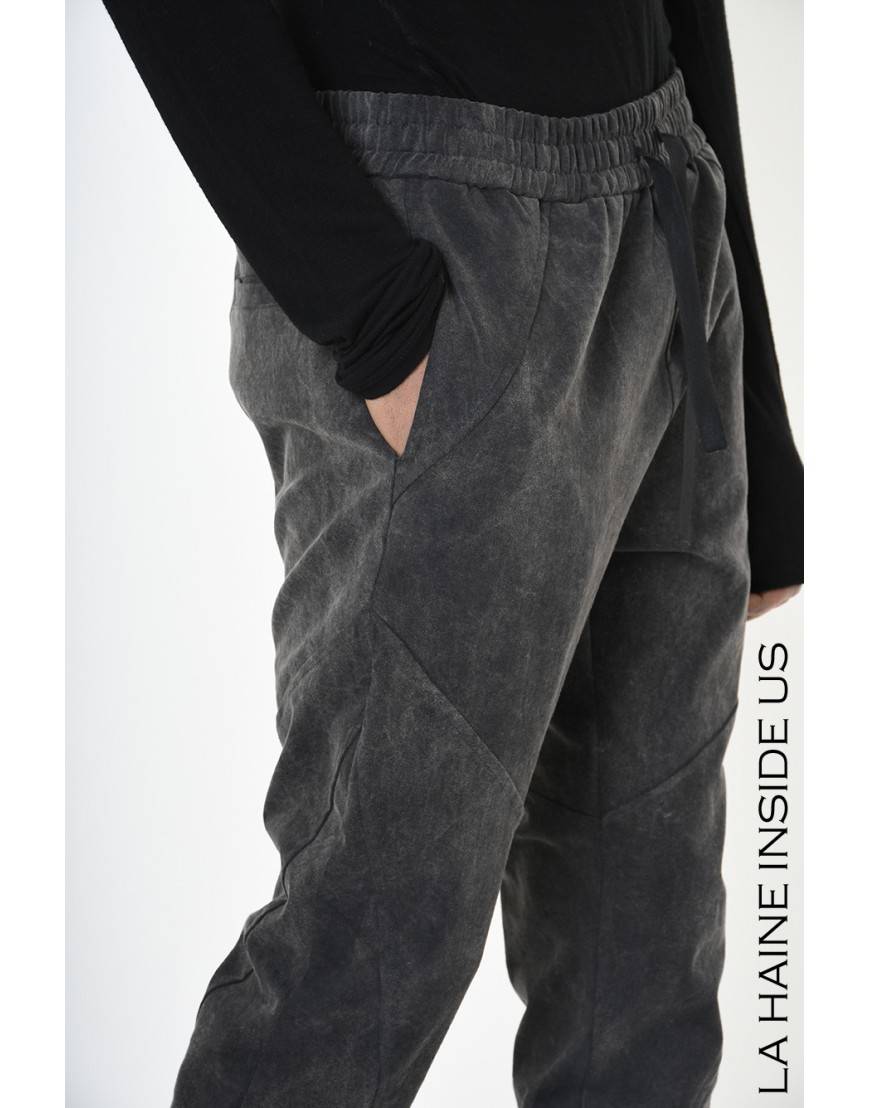 La haine inside us 3B LM271 PANTALONE Nero Affare Del Giorno