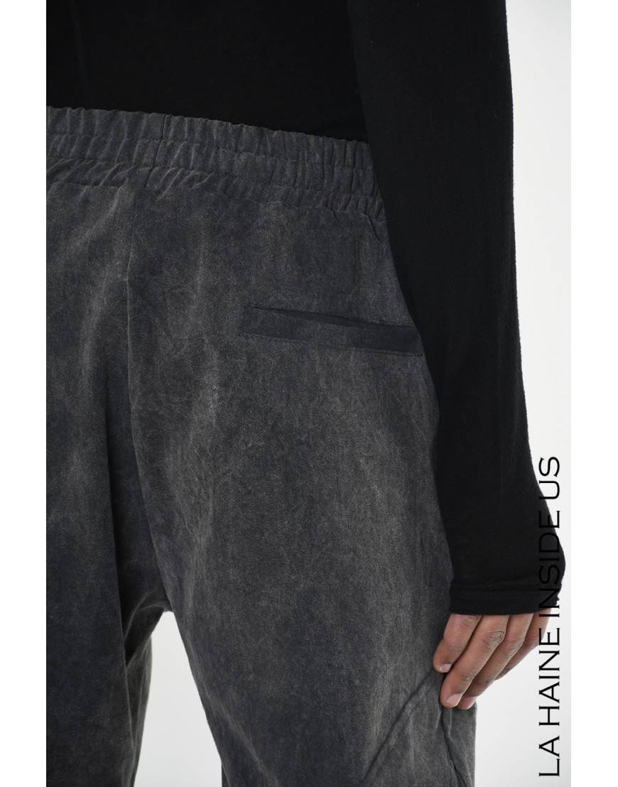 La haine inside us 3B LM271 PANTALONE Nero Affare Del Giorno
