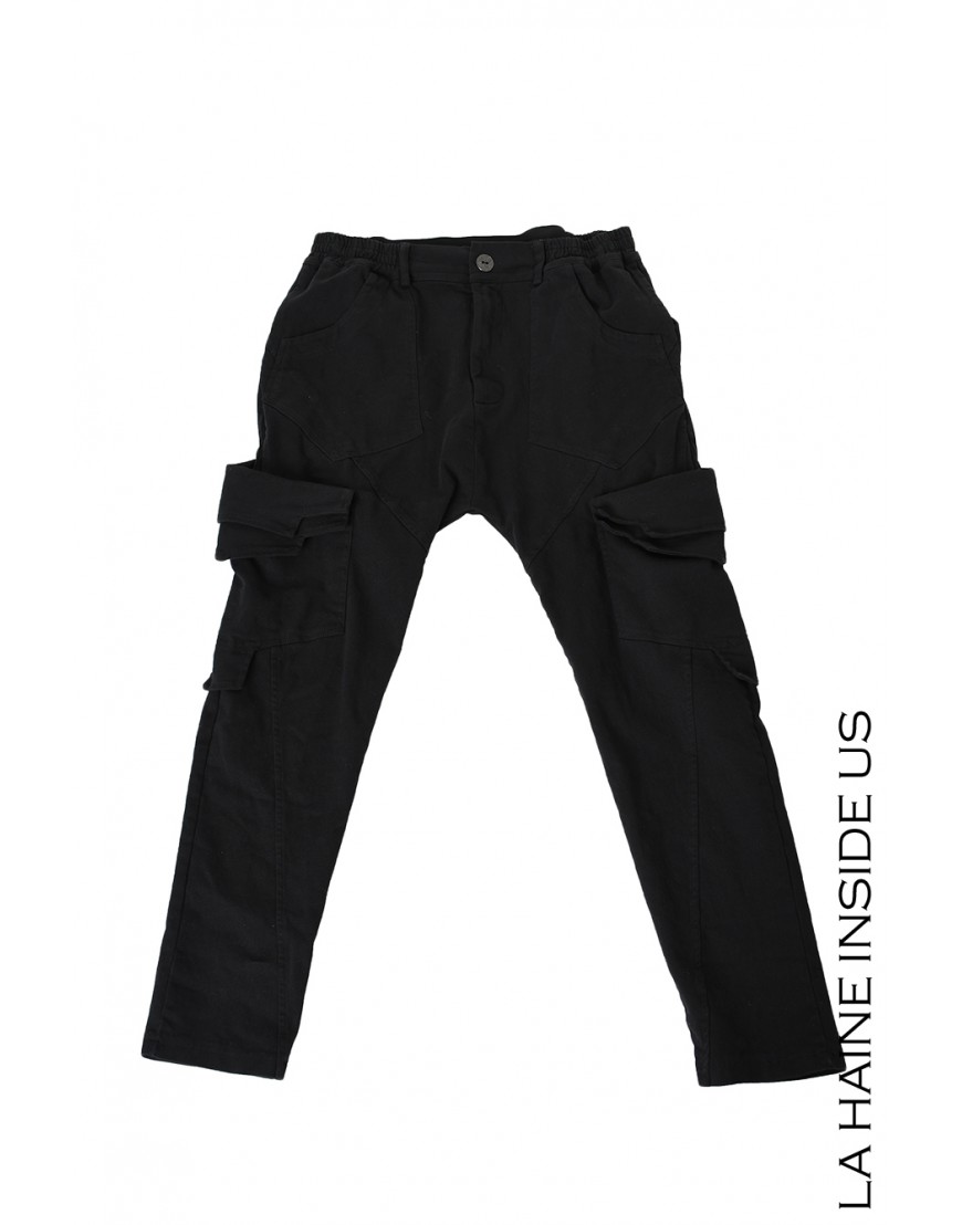 La haine inside us 3B LM192 PANTALONE Nero Saldi