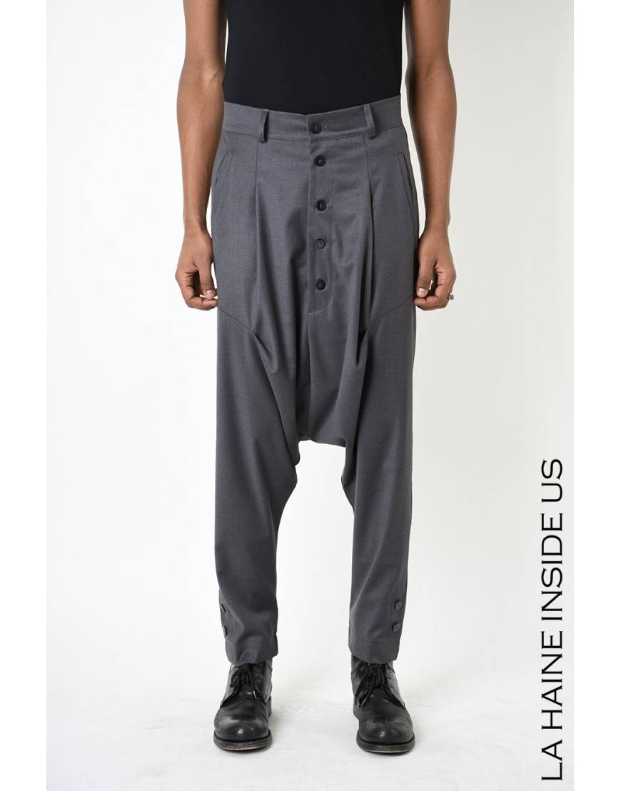 La haine inside us 3B LM195 PANTALONE Grigio I Più Venduti