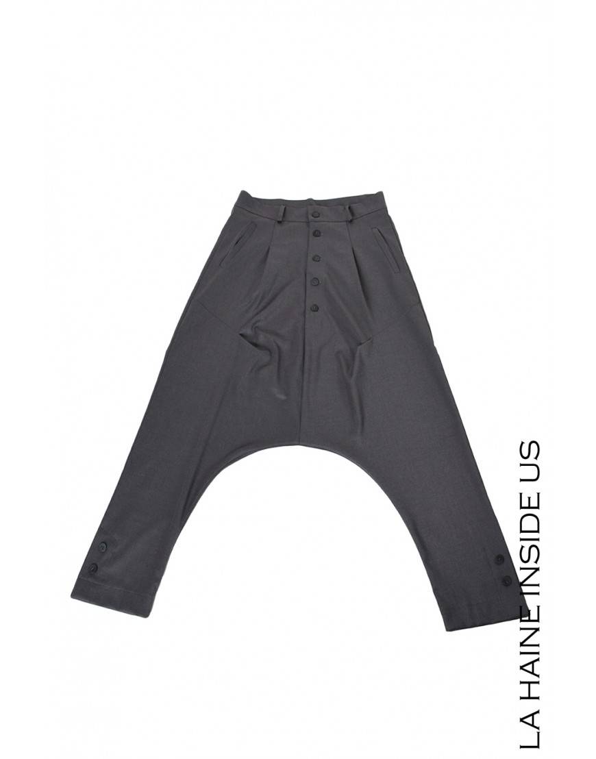 La haine inside us 3B LM195 PANTALONE Grigio I Più Venduti