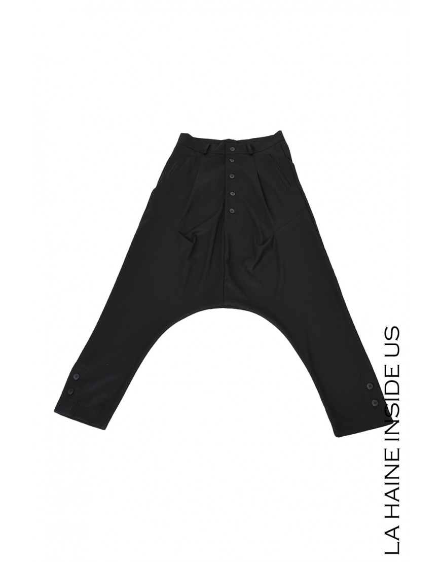 La haine inside us 3B LM195 PANTALONE Nero Vendite Flash