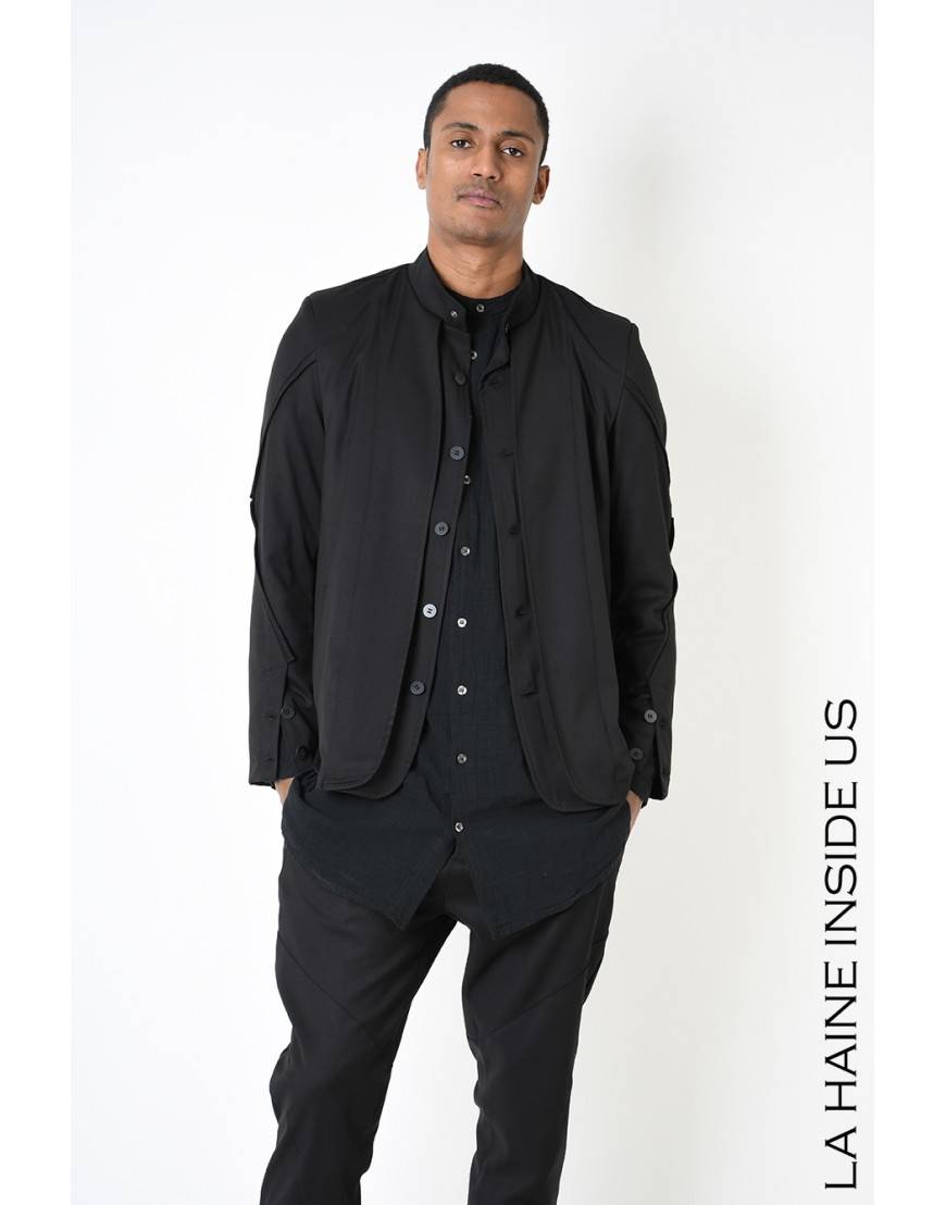 La haine inside us 3B LM196 GIACCA Nero In Saldo