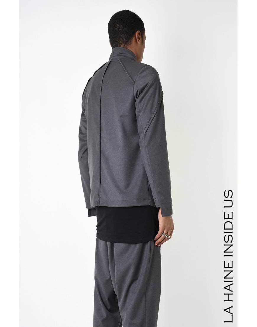 La haine inside us 3B LM197 GIACCA Grigio Nuova