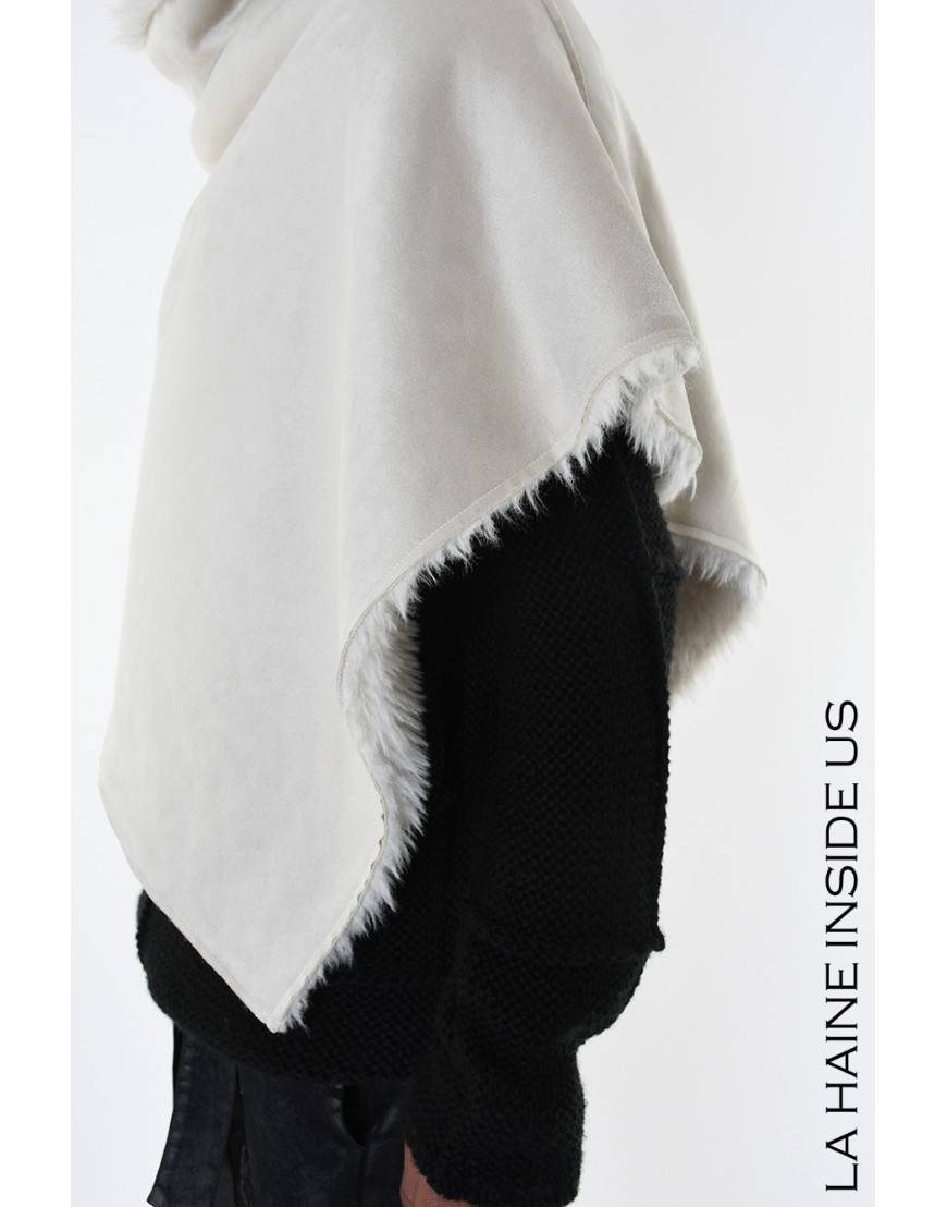 La haine inside us 4- LW862 PONCHO UNISEX U Ice Italia