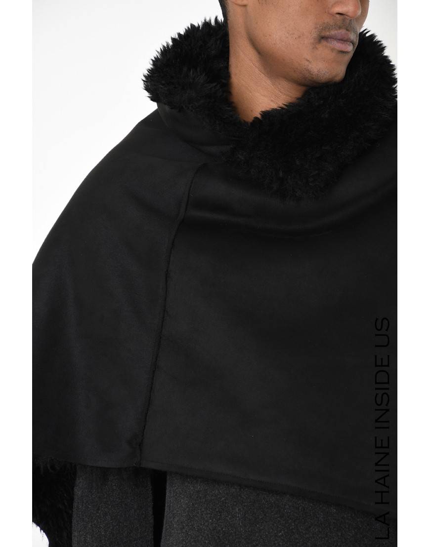 La haine inside us 4- LW862 PONCHO UNISEX U Nero Comprane uno, ottenene uno gratis
