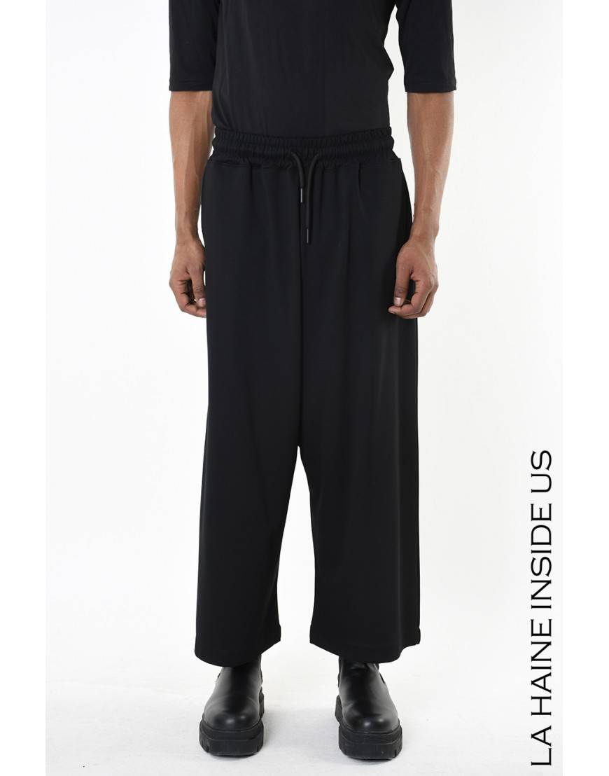 La haine inside us 4M LW955 PANTALONE UNISEX U Nero Soddisfazione Garantita