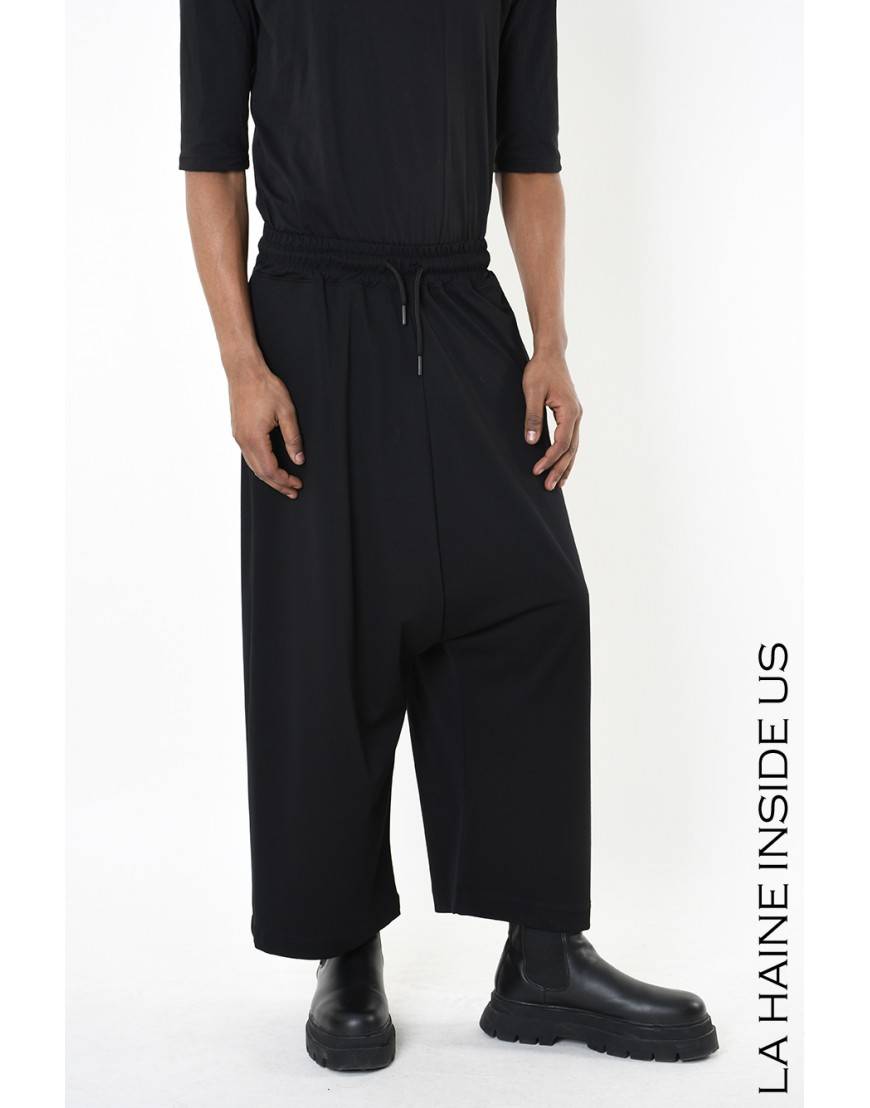 La haine inside us 4M LW955 PANTALONE UNISEX U Nero Soddisfazione Garantita