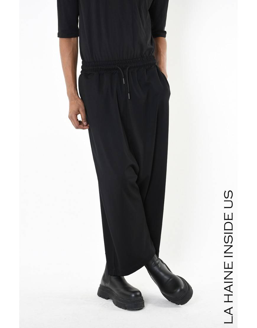 La haine inside us 4M LW955 PANTALONE UNISEX U Nero Soddisfazione Garantita