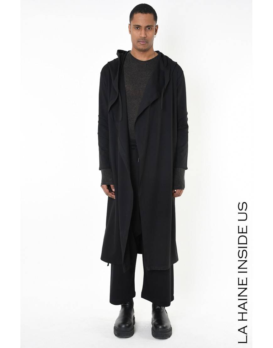 La haine inside us 4M LW956 CARDIGAN UNISEX U Nero Qualità Garantita
