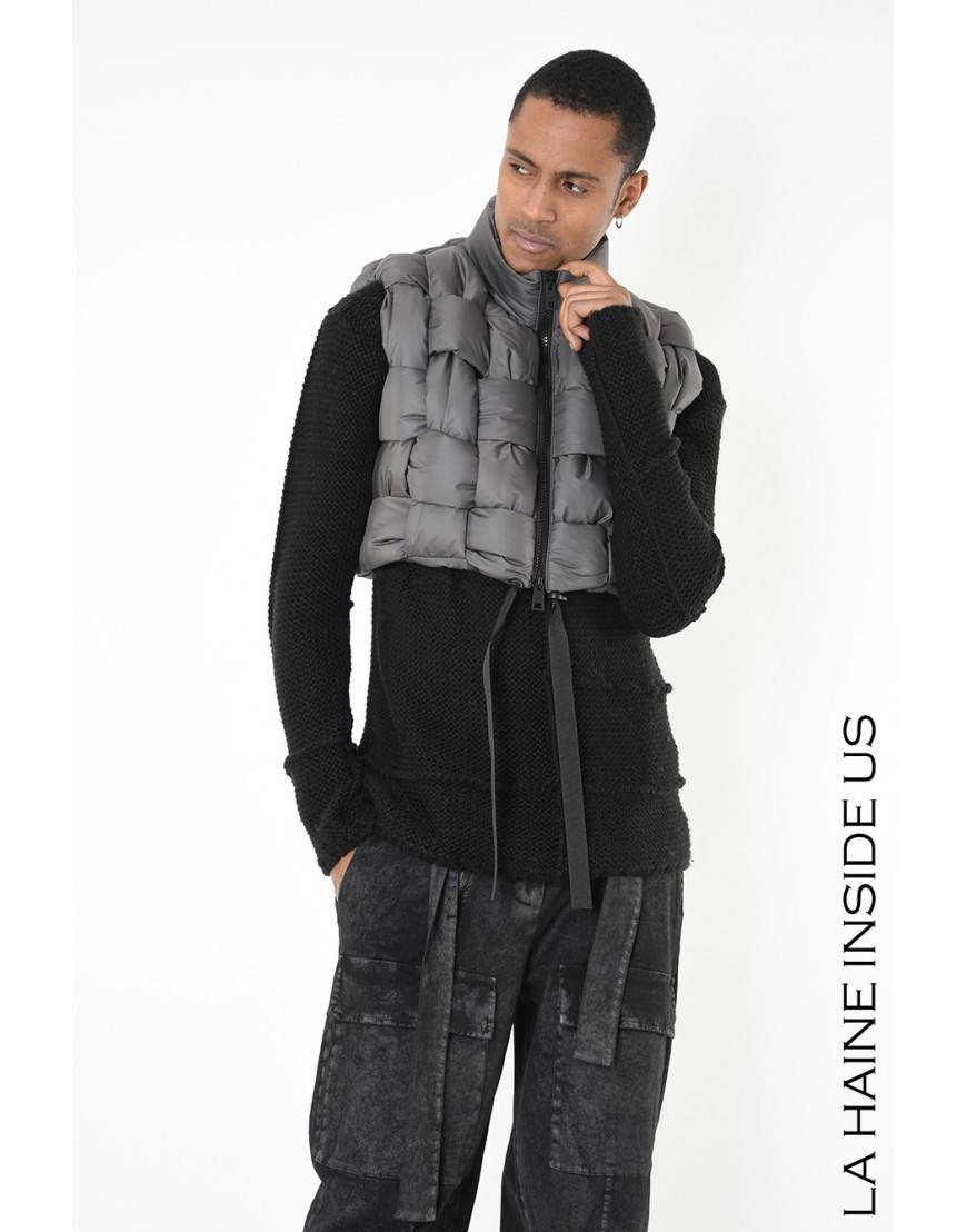La haine inside us 4P LW941 PETTORINA UNISEX U Fango Negozi Online