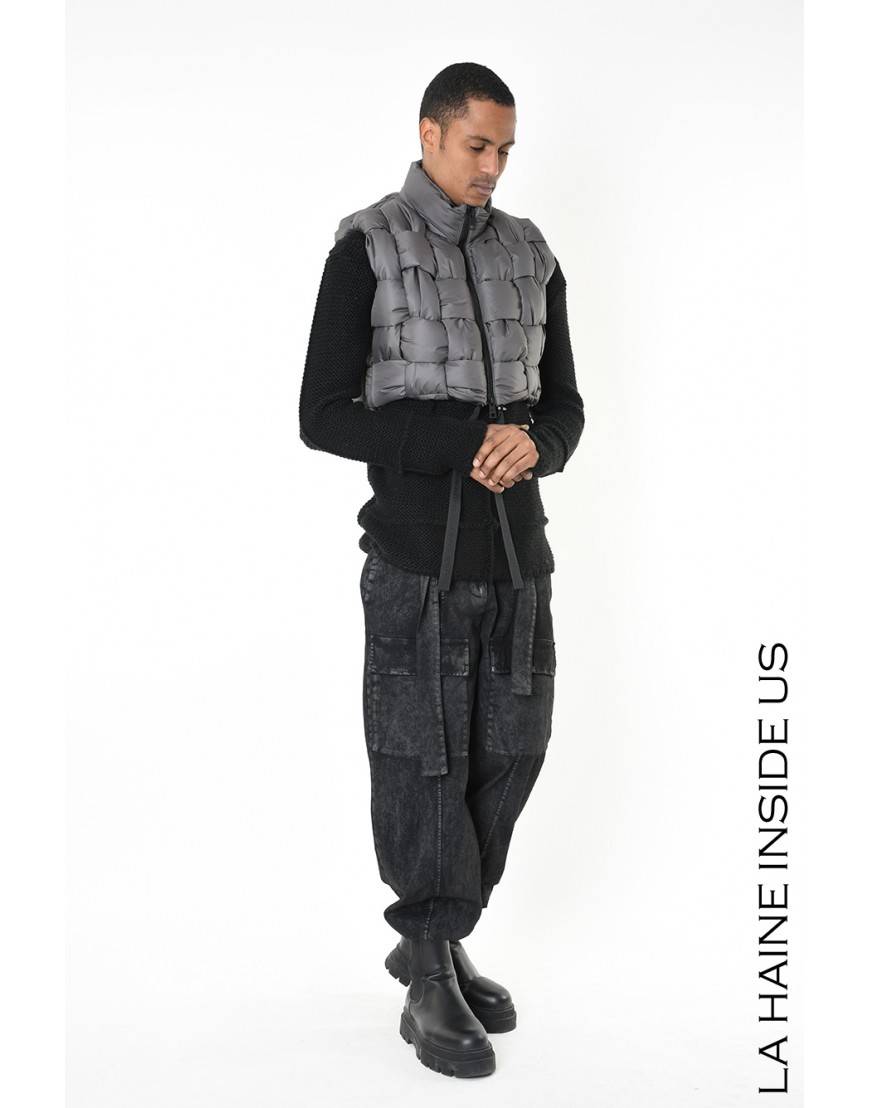 La haine inside us 4P LW941 PETTORINA UNISEX U Fango Negozi Online