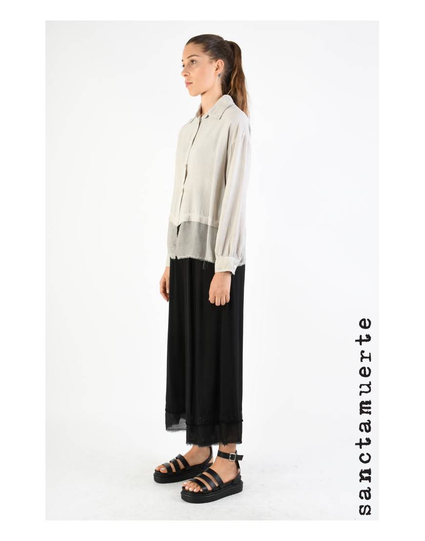 La haine inside us 9B SM334 CAMICIA Ivory Sottocosto