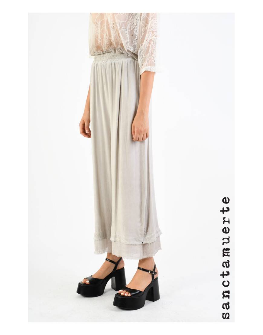 La haine inside us 9B SM339 PANTALONE Ivory Presa