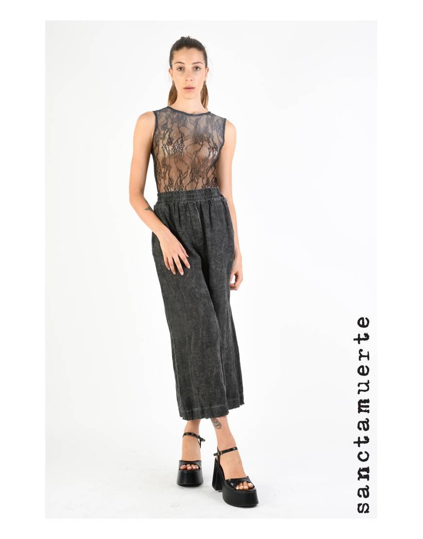 La haine inside us 9B SM387 PANTALONE Grigio Hotsell