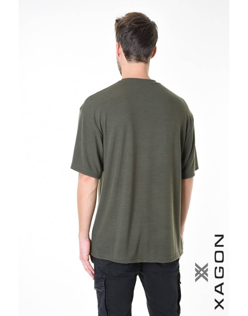 La haine inside us T-SHIRT 2ZUTS06 Verde Consegna Veloce