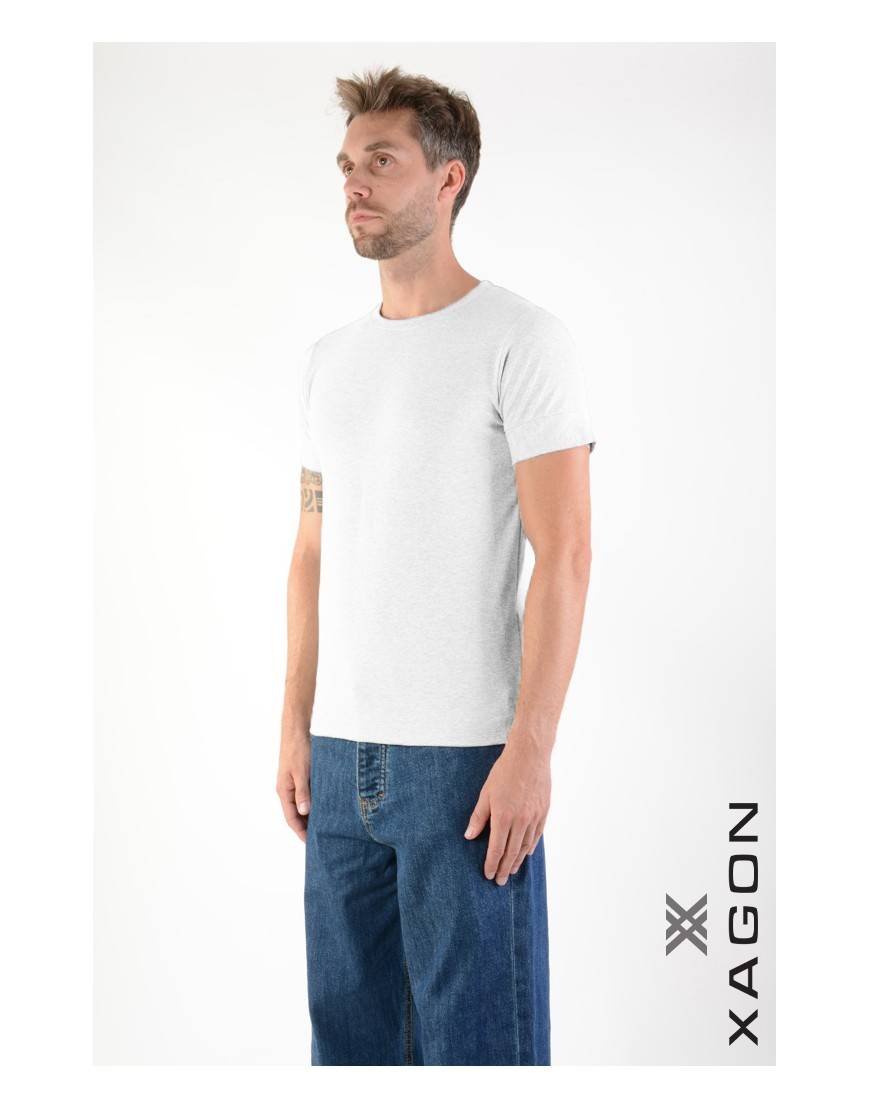 La haine inside us T-Shirt MD1012 Bianco Prezzo Ridotto