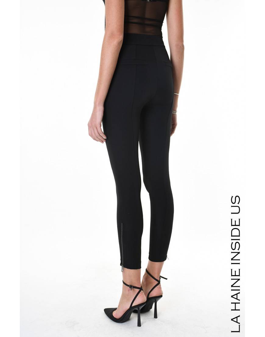La haine inside us 4B LW634 PANTALONE Nero Vendite Flash