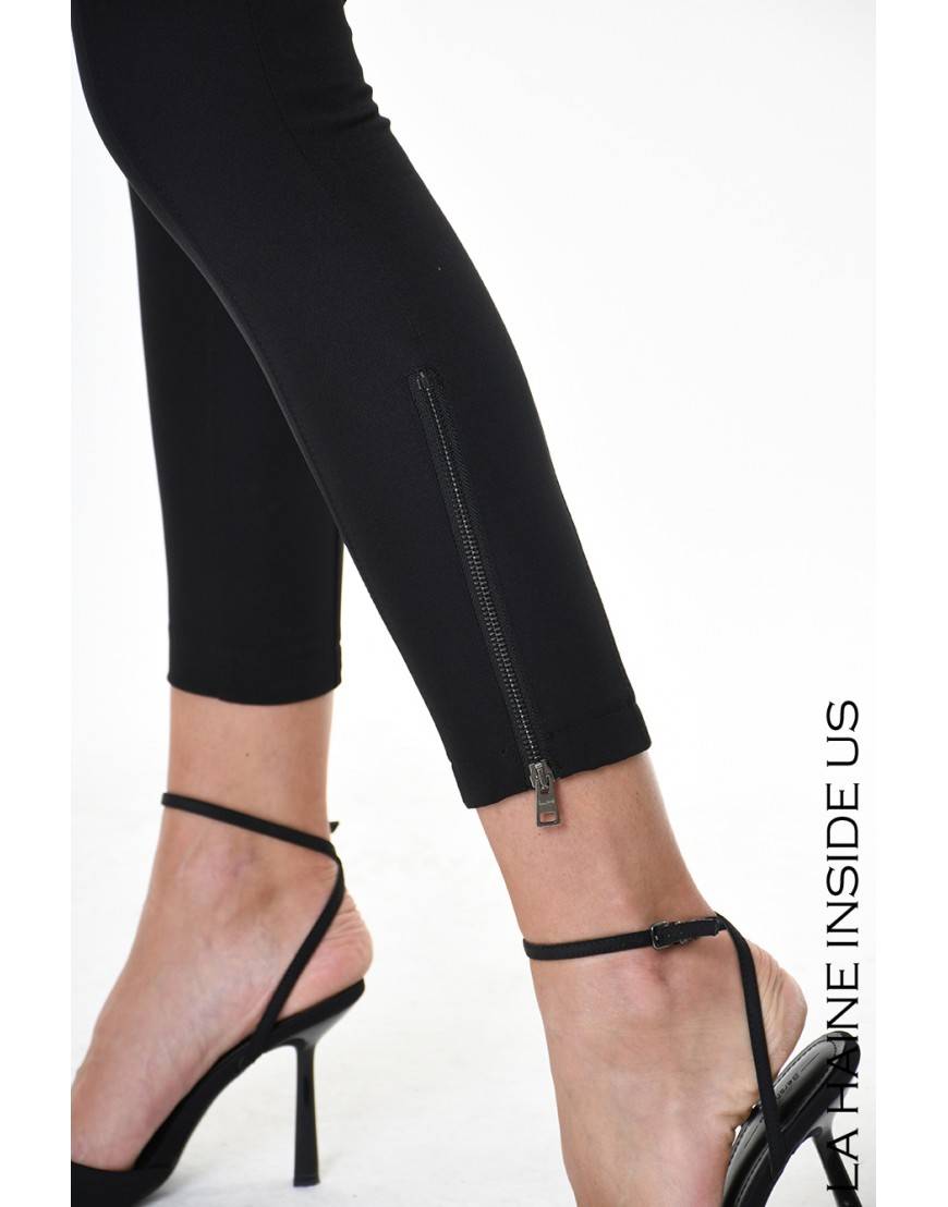 La haine inside us 4B LW634 PANTALONE Nero Vendite Flash