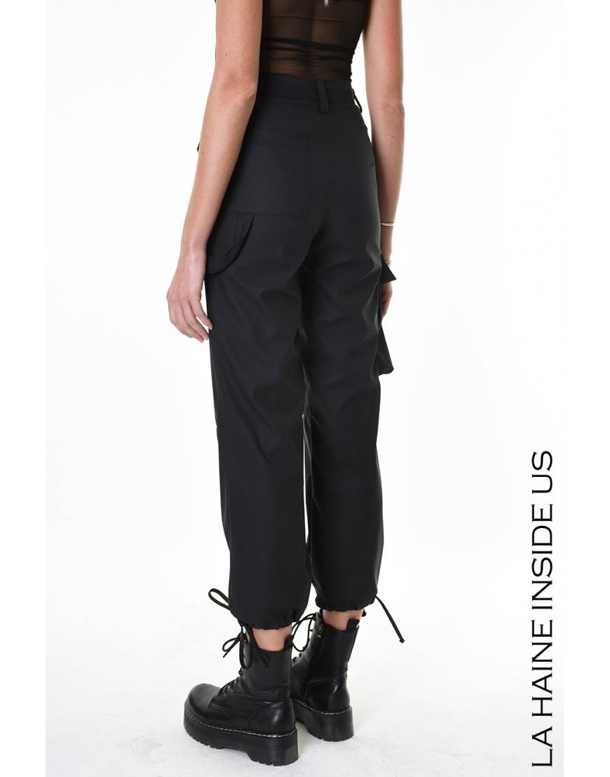 La haine inside us 4Z LW688 PANTALONE Nero Promozione