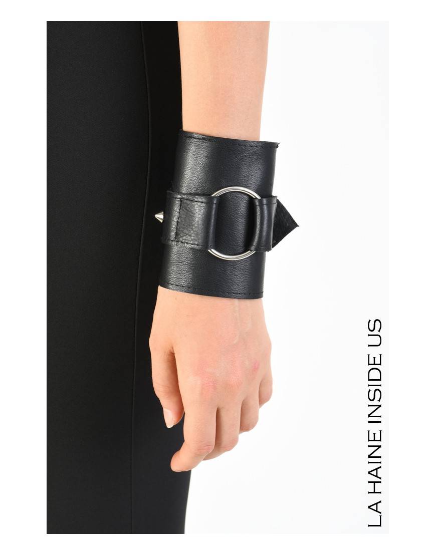 La haine inside us 8B LW771 BRACCIALE Nero Qualità Garantita